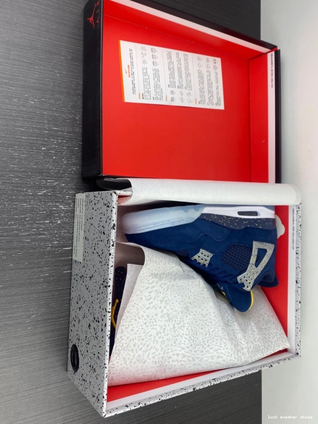 Cheap LUCY Michigan Jordan Air Retro (PE) 4 AJ4-1036660 0815